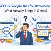 SEO vs Google Ads for Attorneys: What Actually Brings in Clients? SEO vs Google Ads for Attorneys: What Actually Brings in Clients?