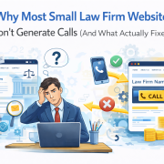Why Most Small Law Firm Websites Don't Generate Calls (And What Actually Fixes It)
