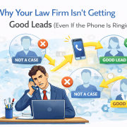Why Your Law Firm Isn't Getting Good Leads (Even If the Phone Is Ringing)