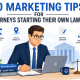 50 Marketing Tips for Attorneys Starting a Law Firm
